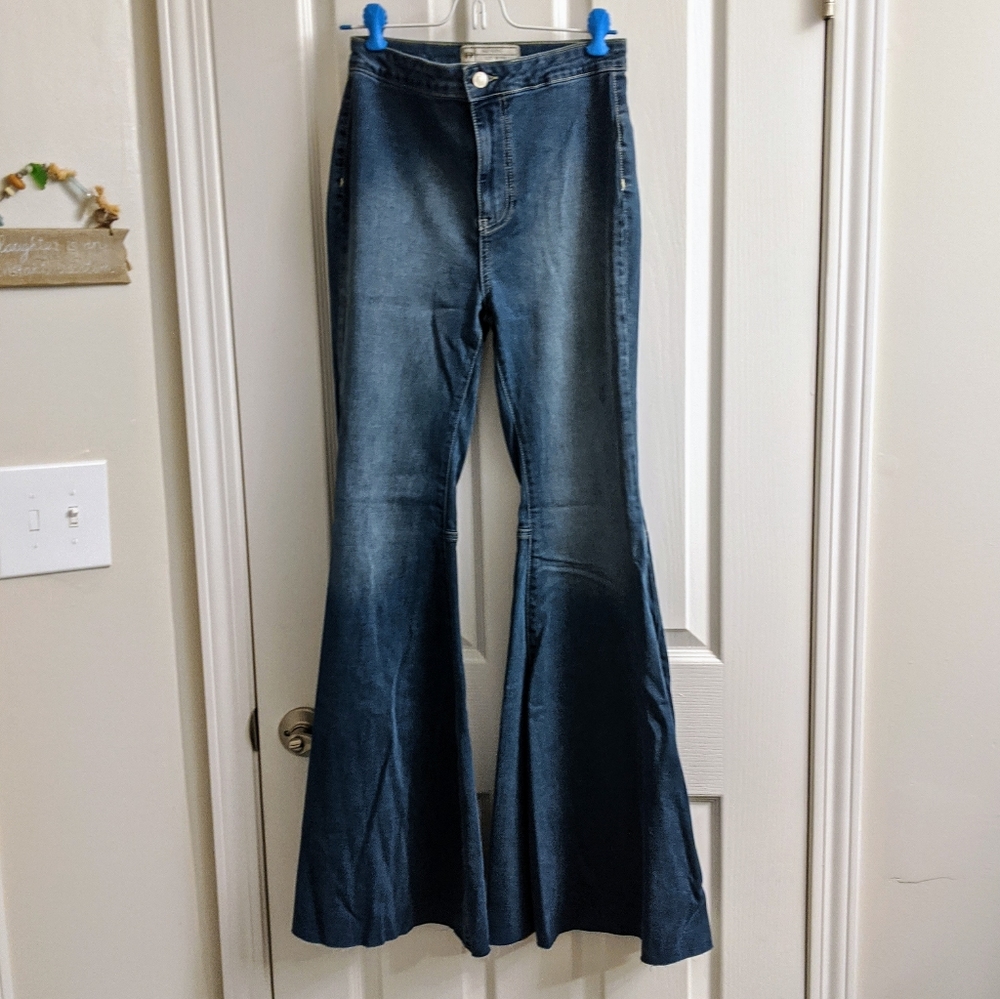 Free People High Waisted Flare Jeans